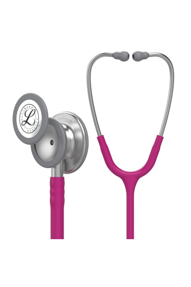 3M Littmann Magenta ezüst színű sztetoszkóp, Classic III Orvosi egyenruha