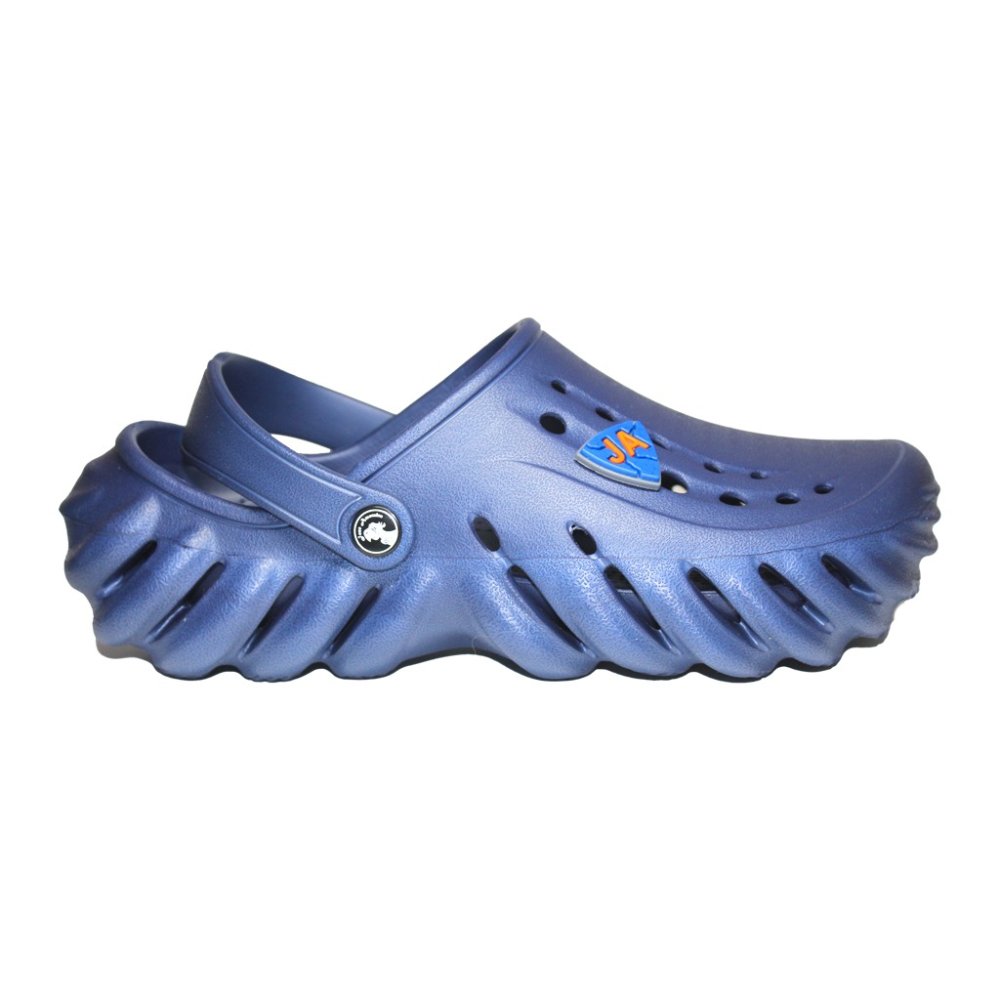 Professzionális orvosi klumpa, sötétkék, EVA habból, Crocs - férfi modell, díszített részletekkel