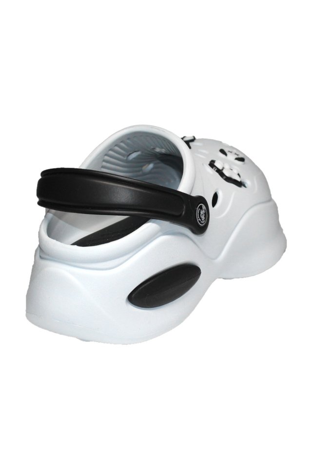 Fekete-fehér orvosi klumpa nőknek - Klumpa díszítőelemekkel