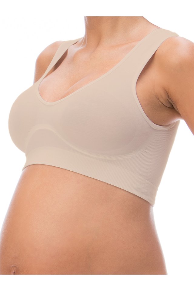 5310-es kismamatartó melltartó, bézs színű, egyenruhás orvos