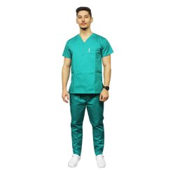 Uniszex zöld férfi orvosi ruha
