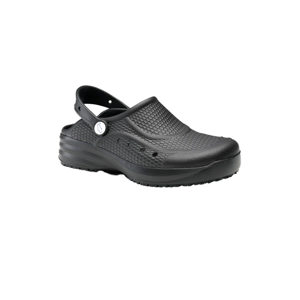 Orvosi papucs Flotantes Evolution fekete antibakteriális unisex