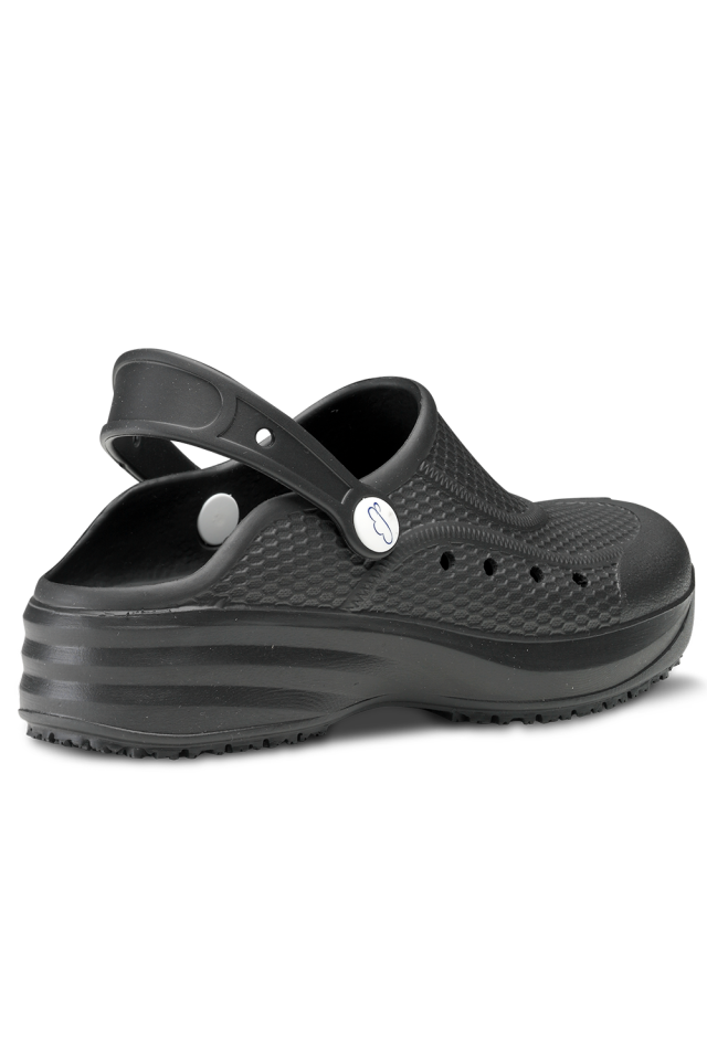 Orvosi papucs Flotantes Evolution fekete antibakteriális unisex